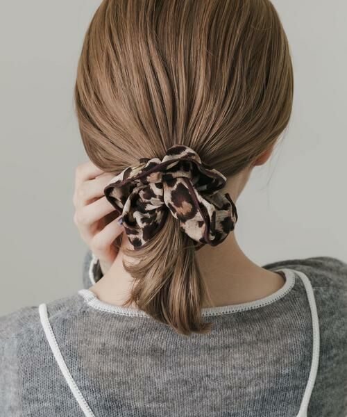 SMELLY / スメリー ヘアゴム・シュシュ | レオパードシュシュ | 詳細2