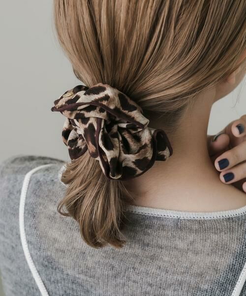 SMELLY / スメリー ヘアゴム・シュシュ | レオパードシュシュ | 詳細3