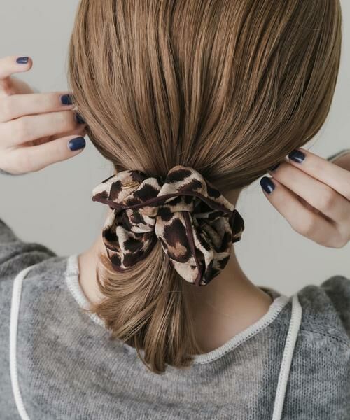 SMELLY / スメリー ヘアゴム・シュシュ | レオパードシュシュ | 詳細4