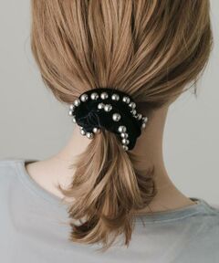 SMELLY / スメリー ヘアゴム・シュシュ | メタルボールベロアシュシュ