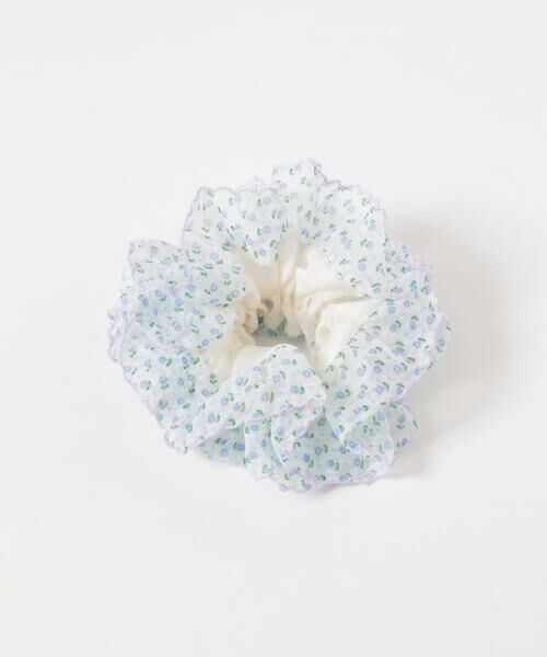 SMELLY / スメリー ヘアゴム・シュシュ | ミニフラワーシアーボリュームシュシュ | 詳細7