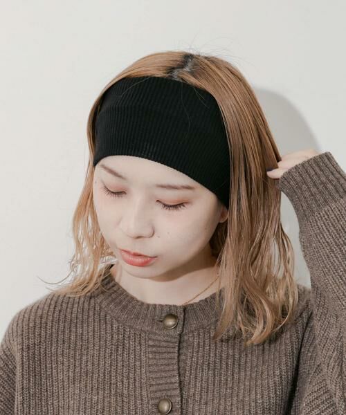 SMELLY / スメリー カチューシャ・カチューム・その他 | リブワイドヘアバンド | 詳細2