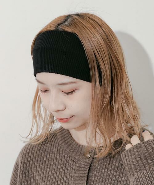 SMELLY / スメリー カチューシャ・カチューム・その他 | リブワイドヘアバンド | 詳細4