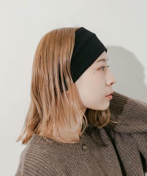SMELLY / スメリー カチューシャ・カチューム・その他 | リブワイドヘアバンド | 詳細5