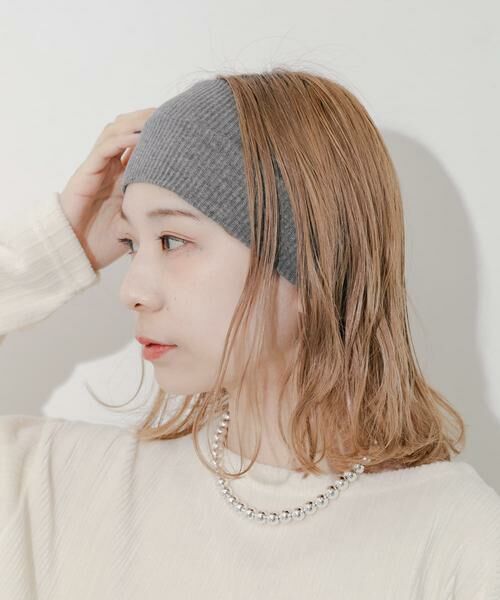 SMELLY / スメリー カチューシャ・カチューム・その他 | リブワイドヘアバンド | 詳細13