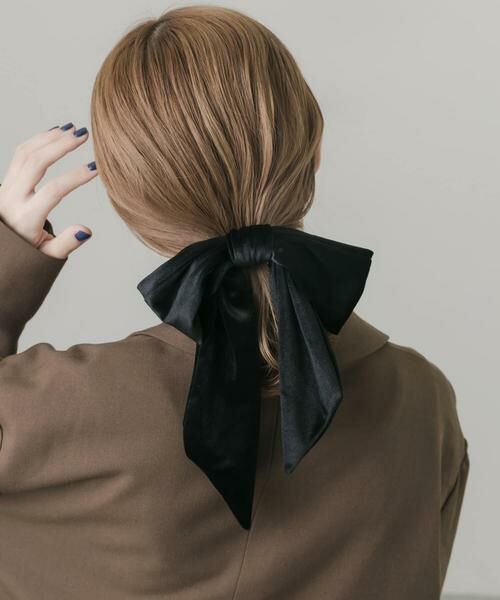 SMELLY / スメリー ヘアゴム・シュシュ | ベロアマルチWAYヘアカフ | 詳細1