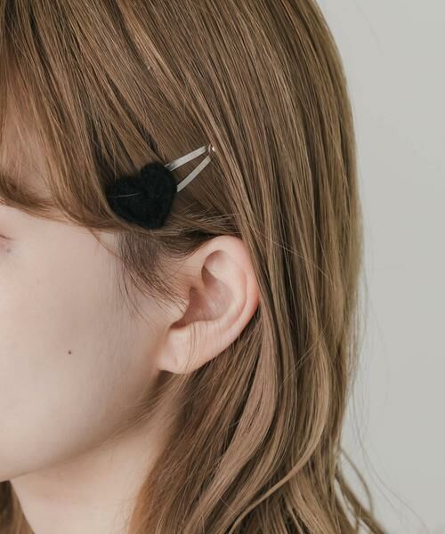 SMELLY / スメリー カチューシャ・カチューム・その他 | ニットハートセットヘアピン | 詳細2