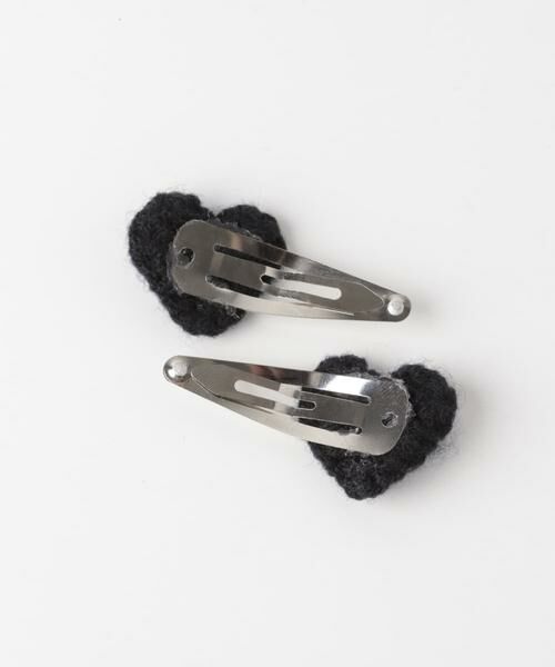 SMELLY / スメリー カチューシャ・カチューム・その他 | ニットハートセットヘアピン | 詳細5