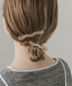 SMELLY / スメリー カチューシャ・カチューム・その他 | ウネウネメタル2セットヘアピン