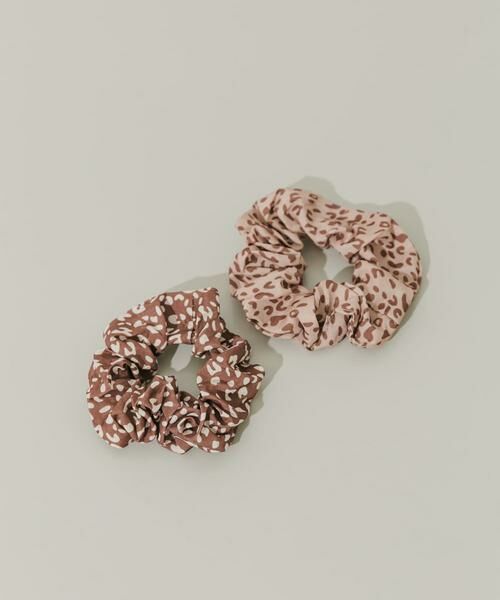 SMELLY / スメリー ヘアゴム・シュシュ | レオパード2セットシュシュ | 詳細1