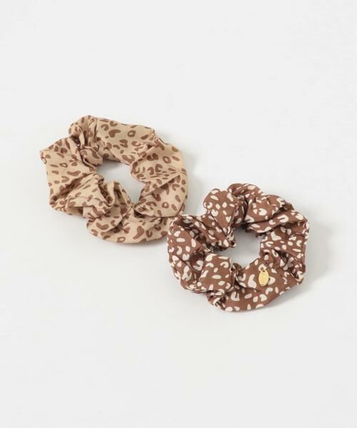 SMELLY / スメリー ヘアゴム・シュシュ | レオパード2セットシュシュ | 詳細5