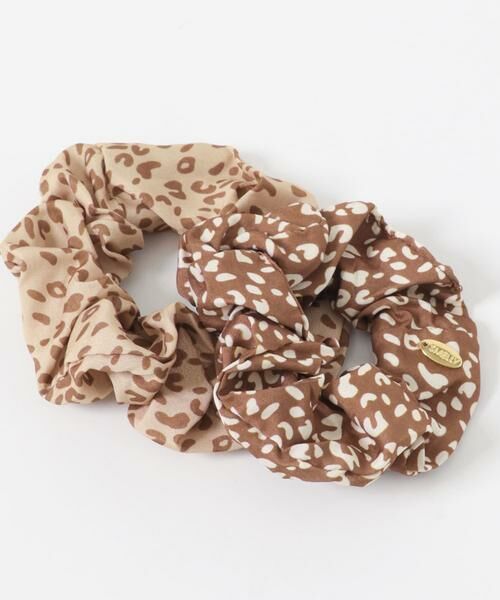 SMELLY / スメリー ヘアゴム・シュシュ | レオパード2セットシュシュ | 詳細8