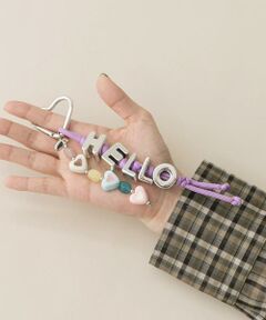 SMELLY / スメリー キーホルダー・ストラップ | カラフルビーズワードキーチェーン