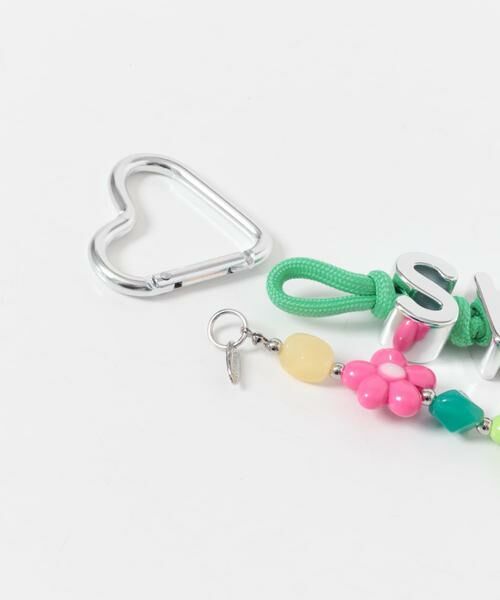 SMELLY / スメリー キーホルダー・ストラップ | カラフルビーズワードキーチェーン | 詳細4