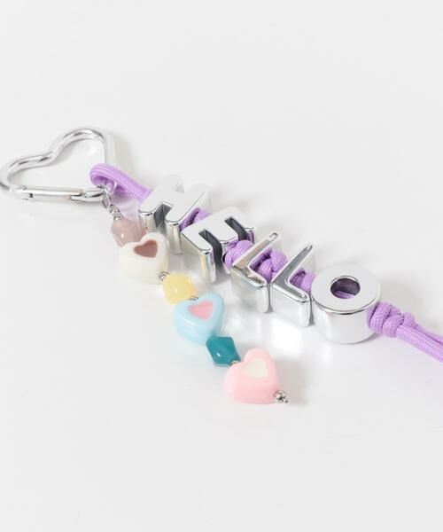 SMELLY / スメリー キーホルダー・ストラップ | カラフルビーズワードキーチェーン | 詳細7