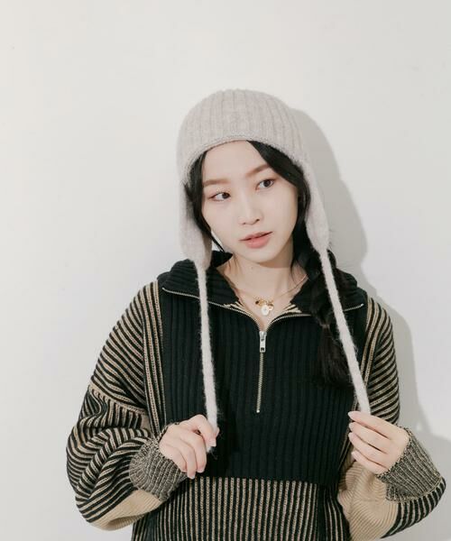 SMELLY / スメリー ニットキャップ | イヤーフラップニットキャップ | 詳細22