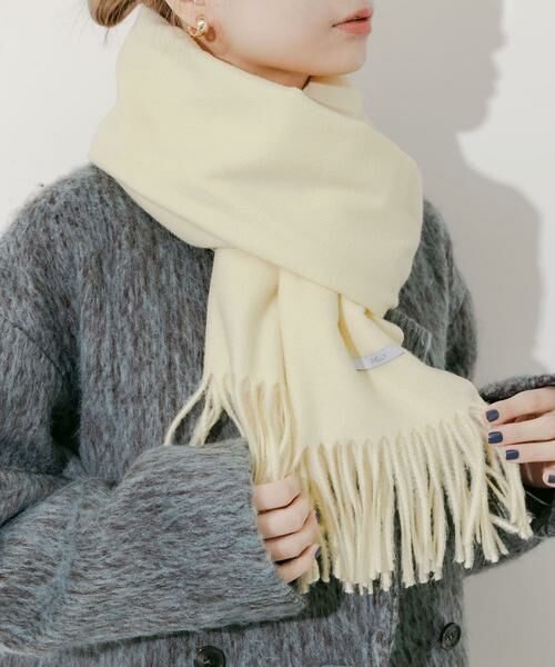 SMELLY / スメリー マフラー・ショール・スヌード・ストール | ムジシンプルマフラー | 詳細5