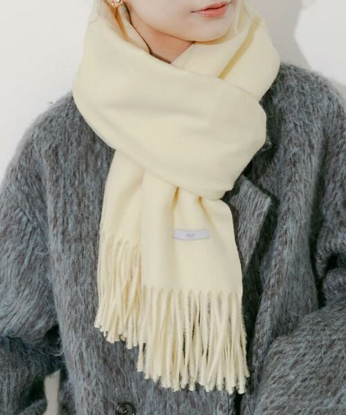 SMELLY / スメリー マフラー・ショール・スヌード・ストール | ムジシンプルマフラー | 詳細6