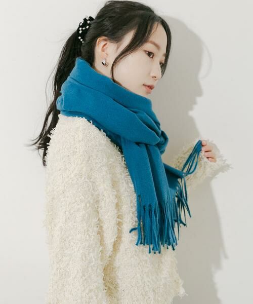 SMELLY / スメリー マフラー・ショール・スヌード・ストール | ムジシンプルマフラー | 詳細20