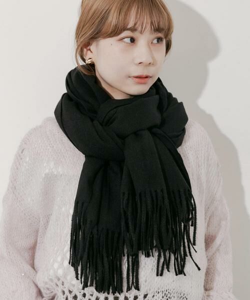 SMELLY / スメリー マフラー・ショール・スヌード・ストール | ムジシンプルマフラー | 詳細27