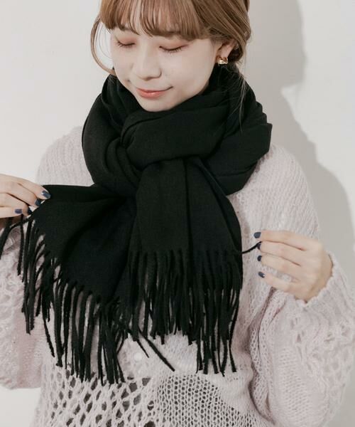 SMELLY / スメリー マフラー・ショール・スヌード・ストール | ムジシンプルマフラー | 詳細28