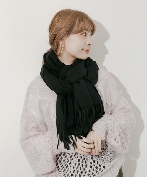 SMELLY / スメリー マフラー・ショール・スヌード・ストール | ムジシンプルマフラー | 詳細30