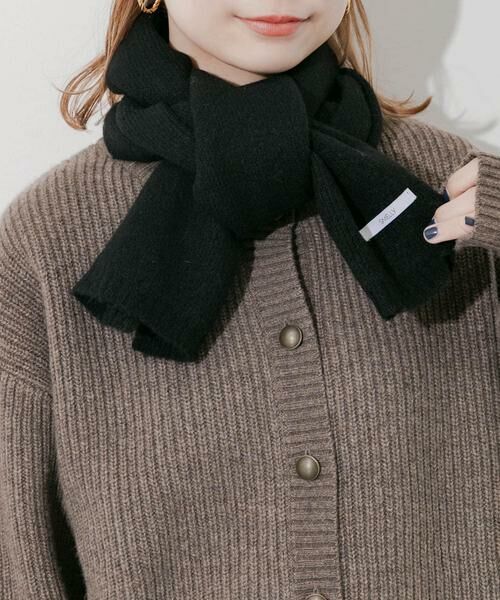 SMELLY / スメリー マフラー・ショール・スヌード・ストール | プレーンニットマフラー | 詳細2