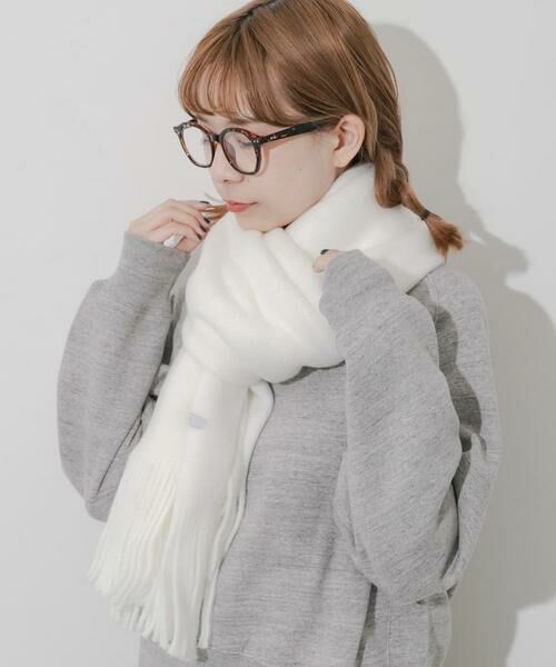 SMELLY / スメリー マフラー・ショール・スヌード・ストール | ソフトボリュームマフラー | 詳細11