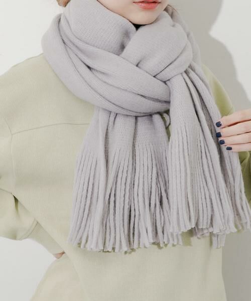 SMELLY / スメリー マフラー・ショール・スヌード・ストール | ソフトボリュームマフラー | 詳細19