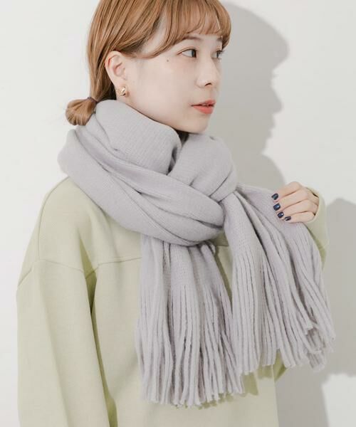 SMELLY / スメリー マフラー・ショール・スヌード・ストール | ソフトボリュームマフラー | 詳細20
