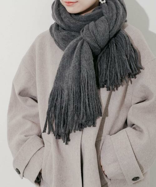 SMELLY / スメリー マフラー・ショール・スヌード・ストール | ソフトボリュームマフラー | 詳細23