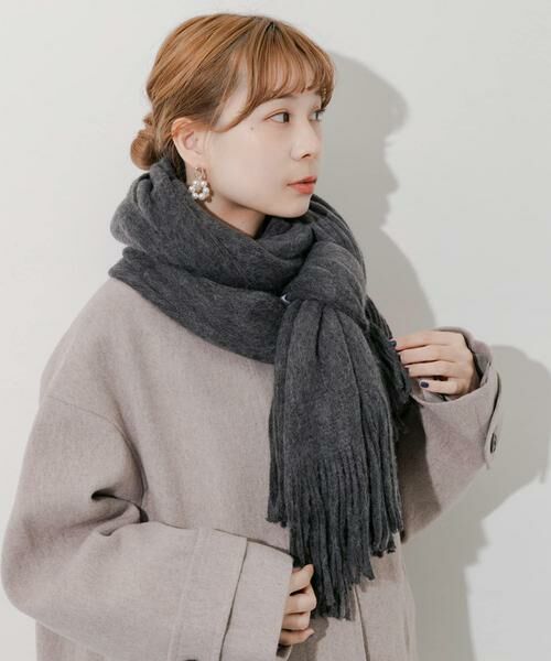 SMELLY / スメリー マフラー・ショール・スヌード・ストール | ソフトボリュームマフラー | 詳細25