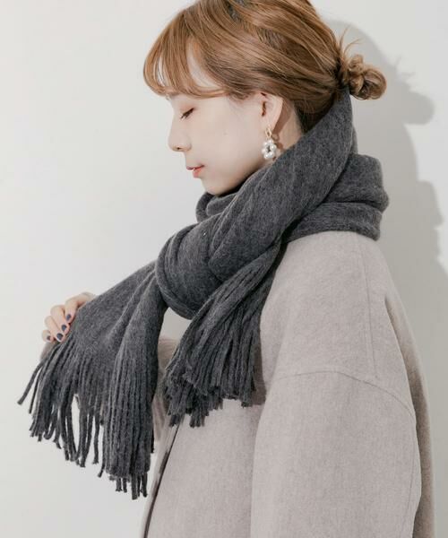 SMELLY / スメリー マフラー・ショール・スヌード・ストール | ソフトボリュームマフラー | 詳細28