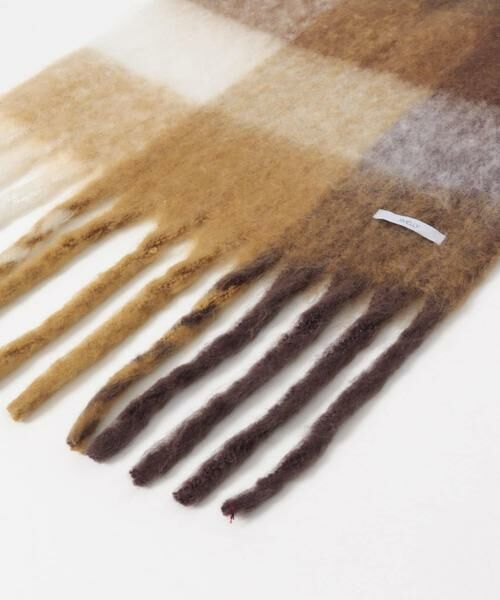 SMELLY / スメリー マフラー・ショール・スヌード・ストール | ボリュームチェックマフラー | 詳細8