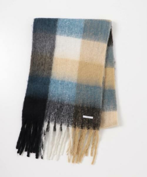 SMELLY / スメリー マフラー・ショール・スヌード・ストール | ボリュームチェックマフラー | 詳細16