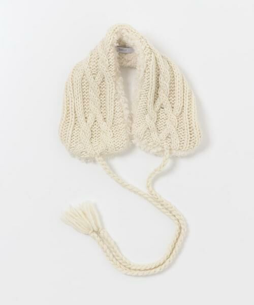 SMELLY / スメリー ネックウォーマー・イヤーマフ | ケーブルコンビイヤーマフ | 詳細8