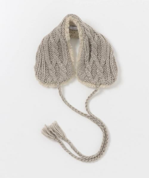 SMELLY / スメリー ネックウォーマー・イヤーマフ | ケーブルコンビイヤーマフ | 詳細17