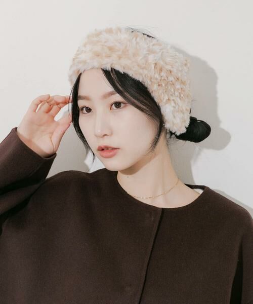 SMELLY / スメリー カチューシャ・カチューム・その他 | ファーフラップヘアバンド | 詳細12