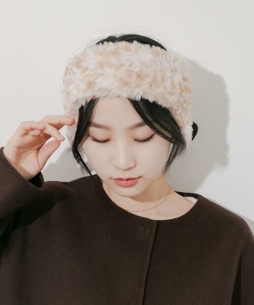SMELLY / スメリー カチューシャ・カチューム・その他 | ファーフラップヘアバンド | 詳細13
