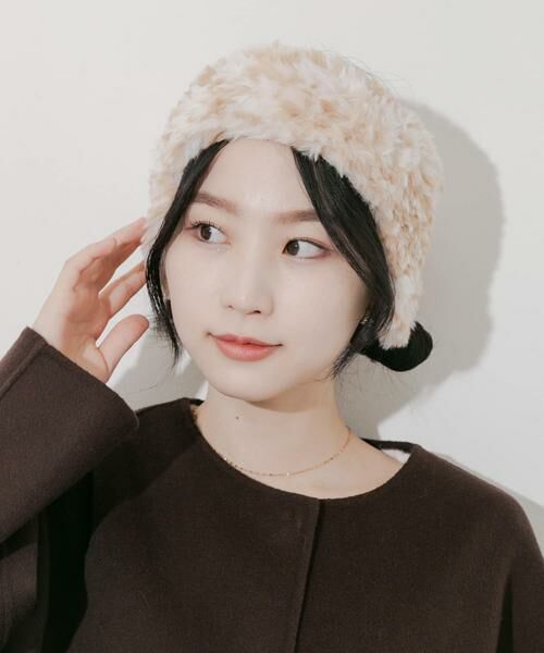 SMELLY / スメリー カチューシャ・カチューム・その他 | ファーフラップヘアバンド | 詳細14