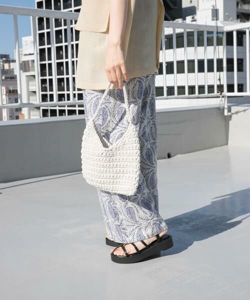 SMELLY / スメリー ハンドバッグ | クロシェミニトート | 詳細3