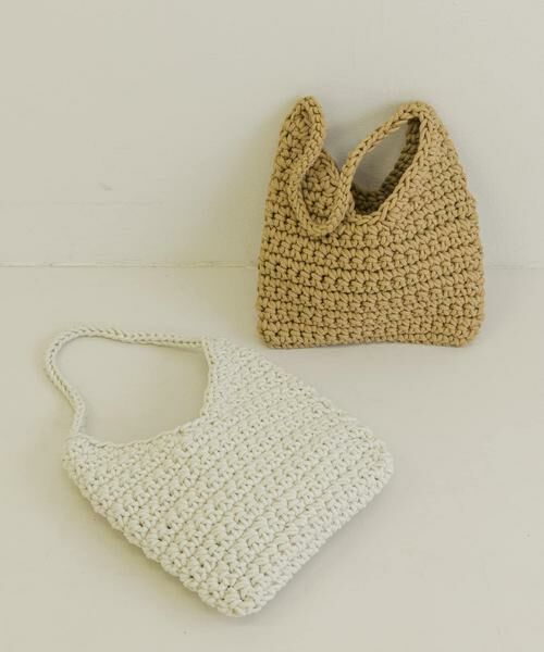 SMELLY / スメリー ハンドバッグ | クロシェミニトート | 詳細6