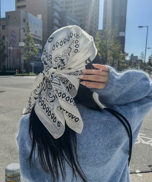 SMELLY / スメリー バンダナ・スカーフ | ペイズリースカーフ | 詳細4