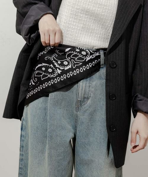 SMELLY / スメリー バンダナ・スカーフ | ペイズリースカーフ | 詳細12