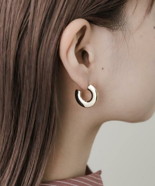 SMELLY / スメリー ピアス・イヤリング | スィンフープピアス | 詳細2