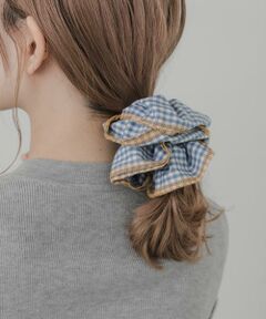 SMELLY / スメリー ヘアゴム・シュシュ | ギンガムチェックボリュームシュシュ