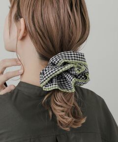 SMELLY / スメリー ヘアゴム・シュシュ | ギンガムチェックボリュームシュシュ