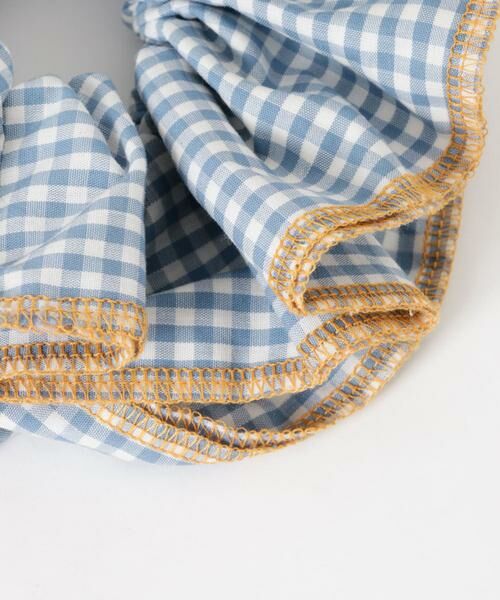 SMELLY / スメリー ヘアゴム・シュシュ | ギンガムチェックボリュームシュシュ | 詳細6