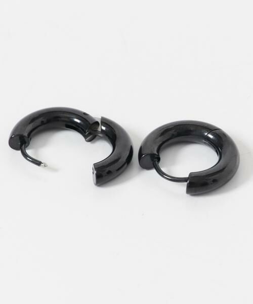 SMELLY / スメリー ピアス・イヤリング | ステンレスワンタッチフープピアス | 詳細3