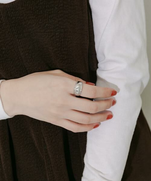 SMELLY / スメリー リング | ステンレスシンプルエッジリング | 詳細1